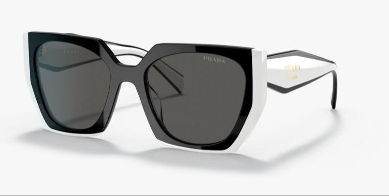 Prada 15WS 09Q5S0 - Si̇yah Kadın Güneş Gözlüğü