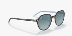 Ray-Ban Rb2195 13163M - Açık mavi üzeri havana Unisex Güneş Gözlüğü