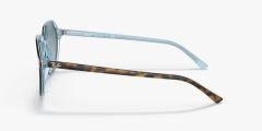 Ray-Ban Rb2195 13163M - Açık mavi üzeri havana Unisex Güneş Gözlüğü