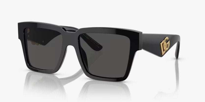 Dolce & Gabbana DG4436 501/87 - Si̇yah Kadın Güneş Gözlüğü