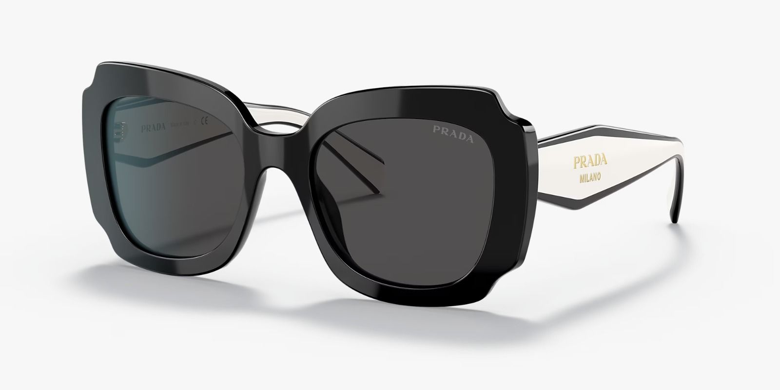 Prada 16Y 09Q5S0 - Si̇yah Kadın Güneş Gözlüğü