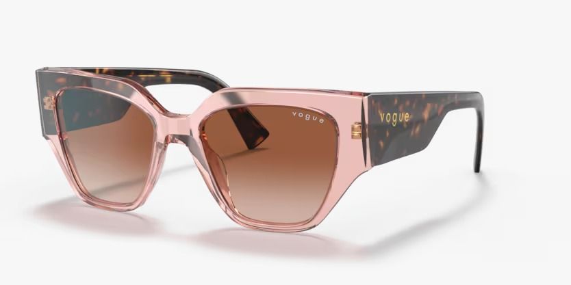 Vogue VO5409S 282813 - Şeffaf Pembe Kadın Güneş Gözlüğü