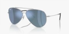 Ray-Ban RBR0101S 003/GA - Gümüş rengi  Unisex Güneş Gözlüğü