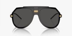 Dolce & Gabbana DG6195 501/87 - Si̇yah Unisex Güneş Gözlüğü
