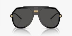 Dolce & Gabbana DG6195 501/87 - Si̇yah Unisex Güneş Gözlüğü