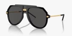 Dolce & Gabbana DG6195 501/87 - Si̇yah Unisex Güneş Gözlüğü