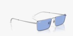 Ray-Ban RB3741 EMY 003/80 - Gümüş rengi Unısex Güneş Gözlüğü