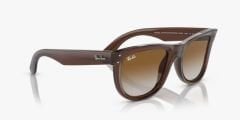 Ray-Ban 0RBR0502S - Wayfarer reverse 6709CB - Şeffaf kahverengi Unisex Güneş Gözlüğü