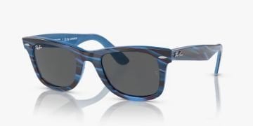 Ray-Ban RB2140 1409B1 - Photo çizgili mavi Unisex Güneş Gözlüğü
