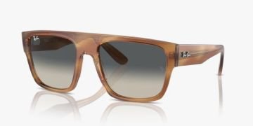 Ray-Ban RB0360S 140371 - Çizgili kahverengi Unisex Güneş Gözlüğü